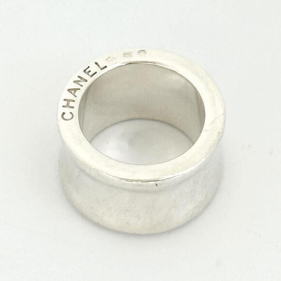 CHANEL Vintage Silver Ring